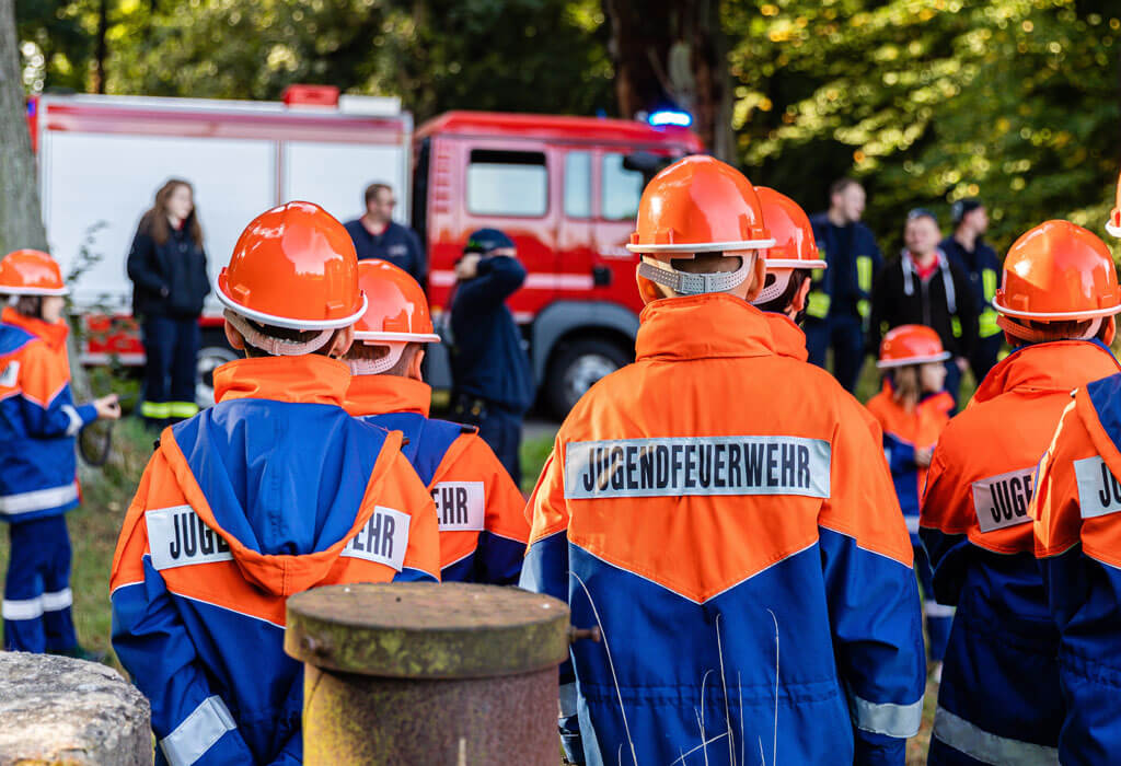 Organisation of youth training at the fire brigade with mantau