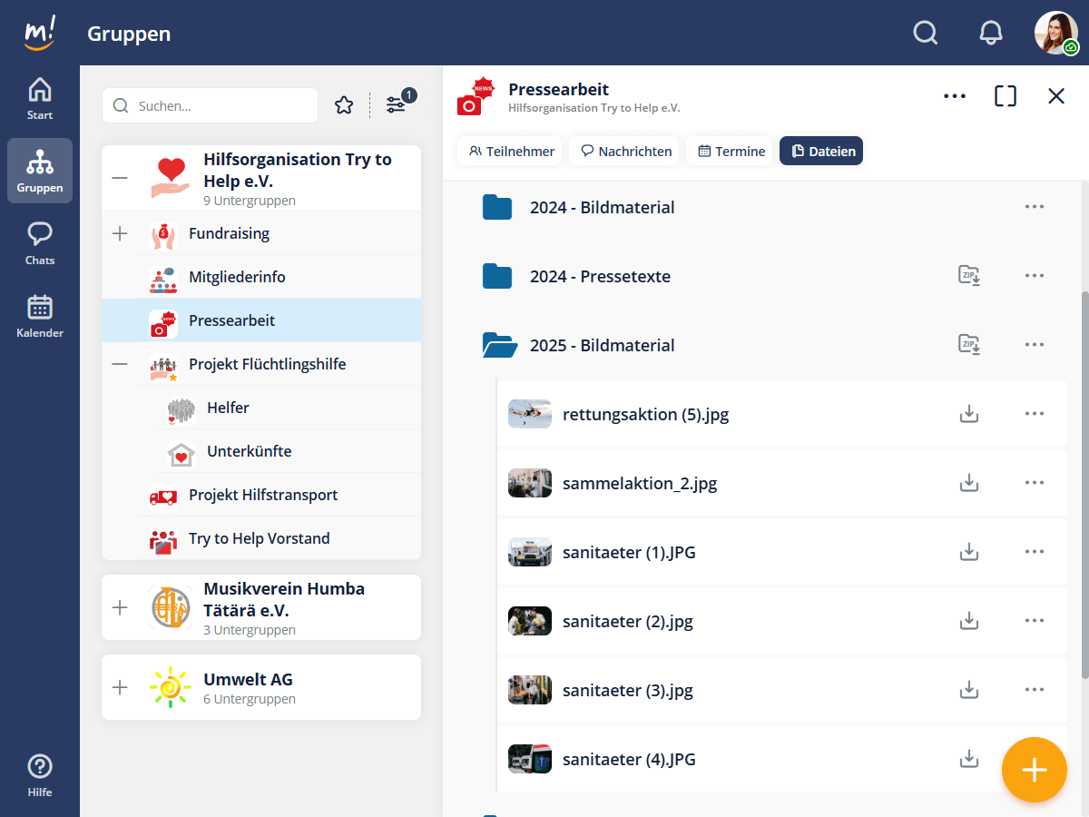 mantau Online-Speicher