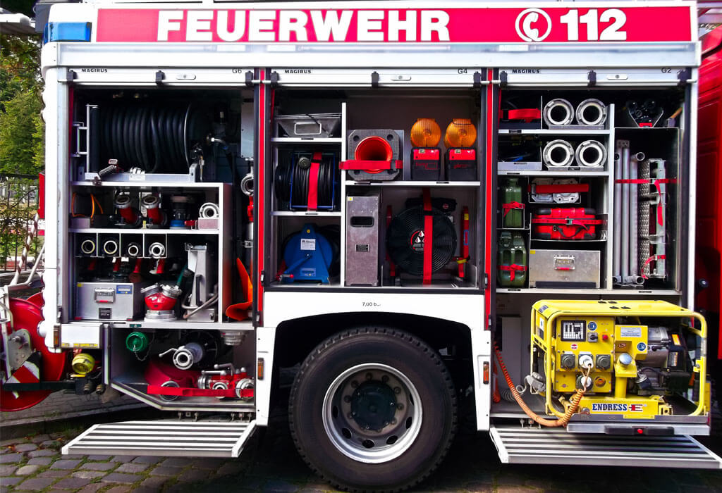 Organisation Instandhaltung bei der Feuerwehr mit mantau